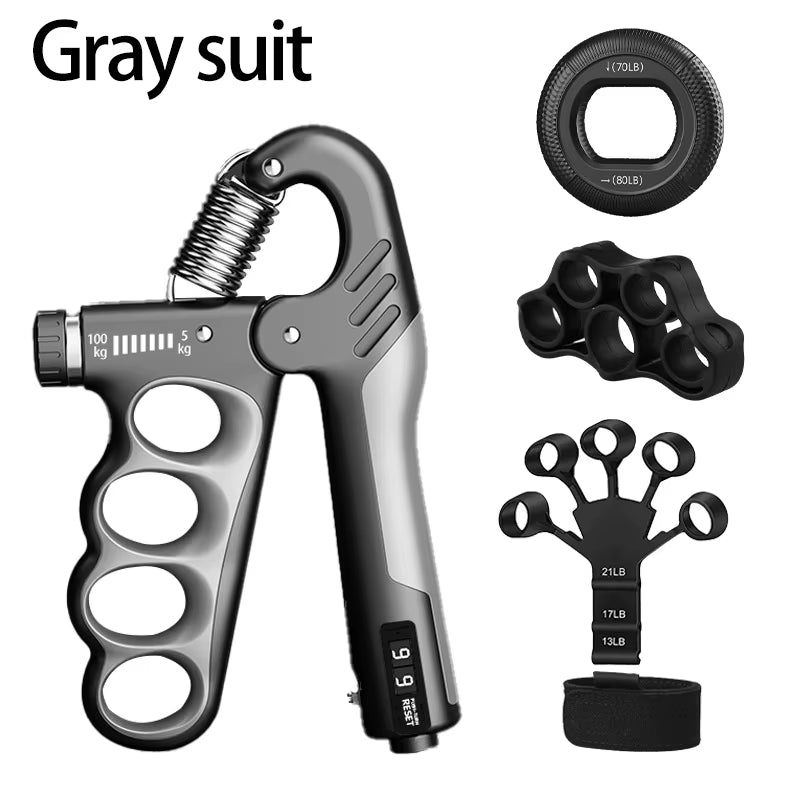 5-60/100/150KgGrip Strength gimnasio Wrist Expander Hand Strengthener ajustable muscular Recovery fitness Hand Strength ejercicio
