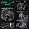 2026 Rugged Military reloj inteligente Hombre exterior Watches Lp68 impermeable 2.01" Al Voice Bluetooth Call Smartwatch for Android Los
