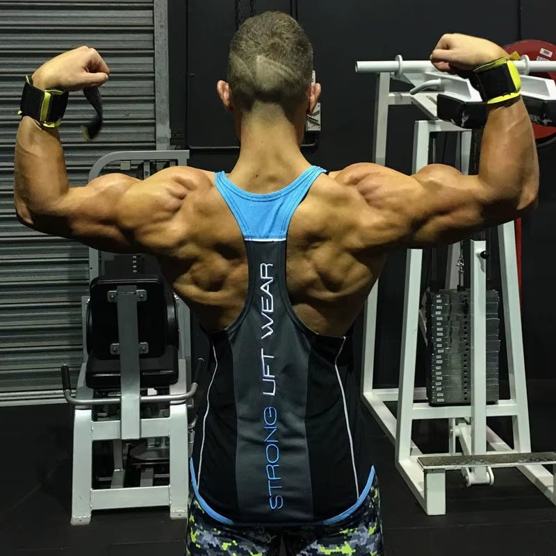 Nuevo 2019 Brand Mens Sleeveless Summer Hombre Tank Tops Clothing Bodybuilding Undershirt casual fitness Tanktops Tees Talla M-XXL