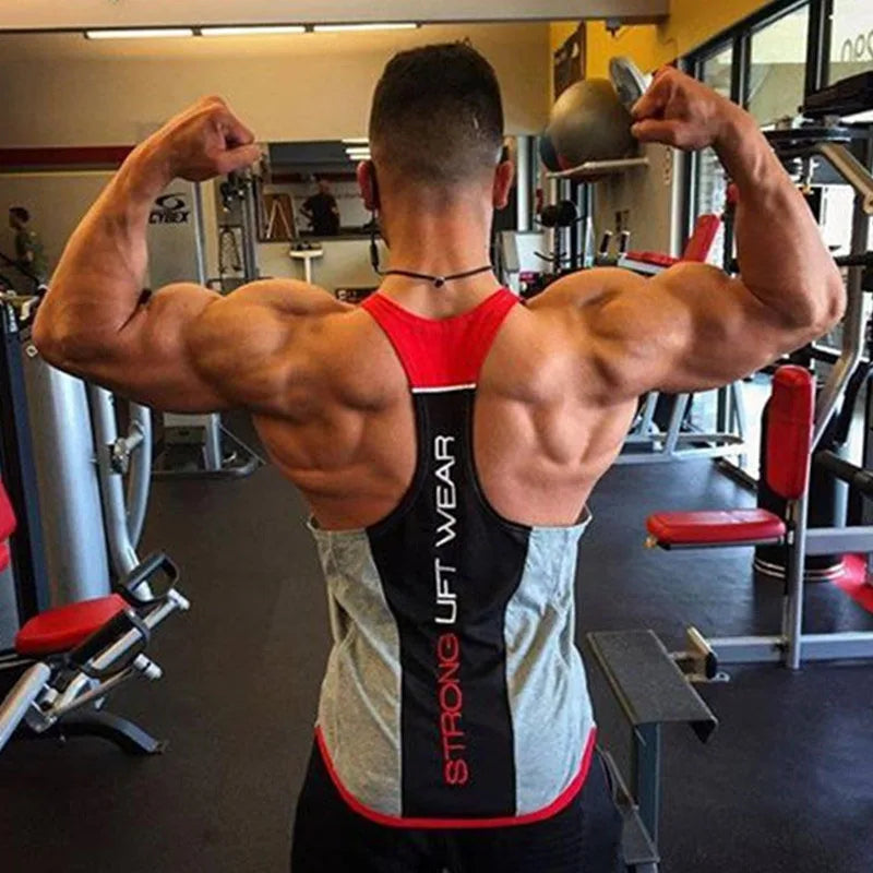 Nuevo 2019 Brand Mens Sleeveless Summer Hombre Tank Tops Clothing Bodybuilding Undershirt casual fitness Tanktops Tees Talla M-XXL