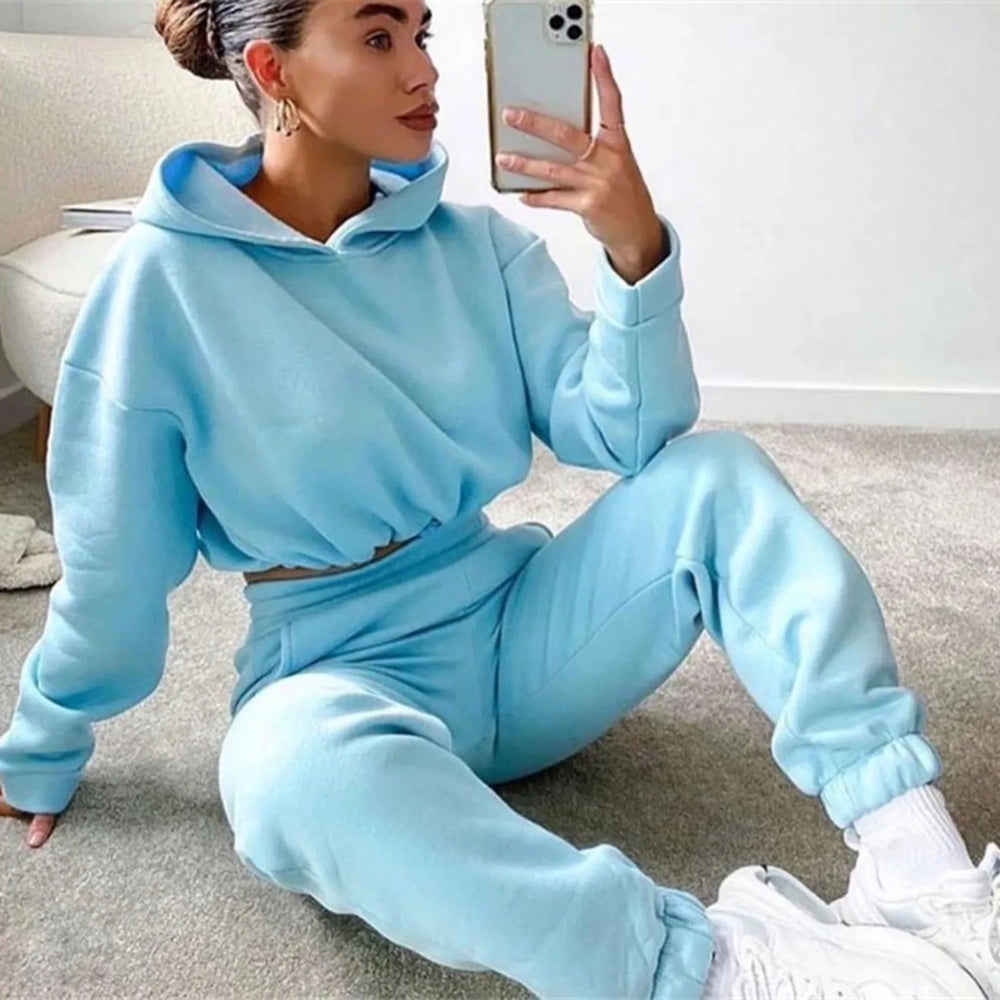 Sudadera Oversized con Capucha y Pantalones PBL SPORT