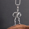 Collar de Acero de Titanio "Dumbbell"