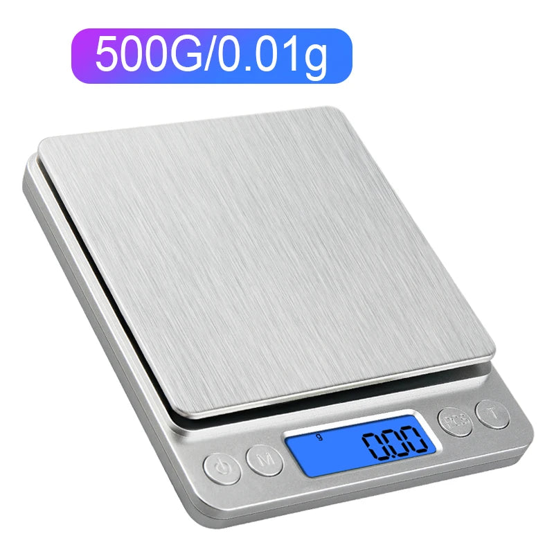 Báscula Digital alimentacion LCD