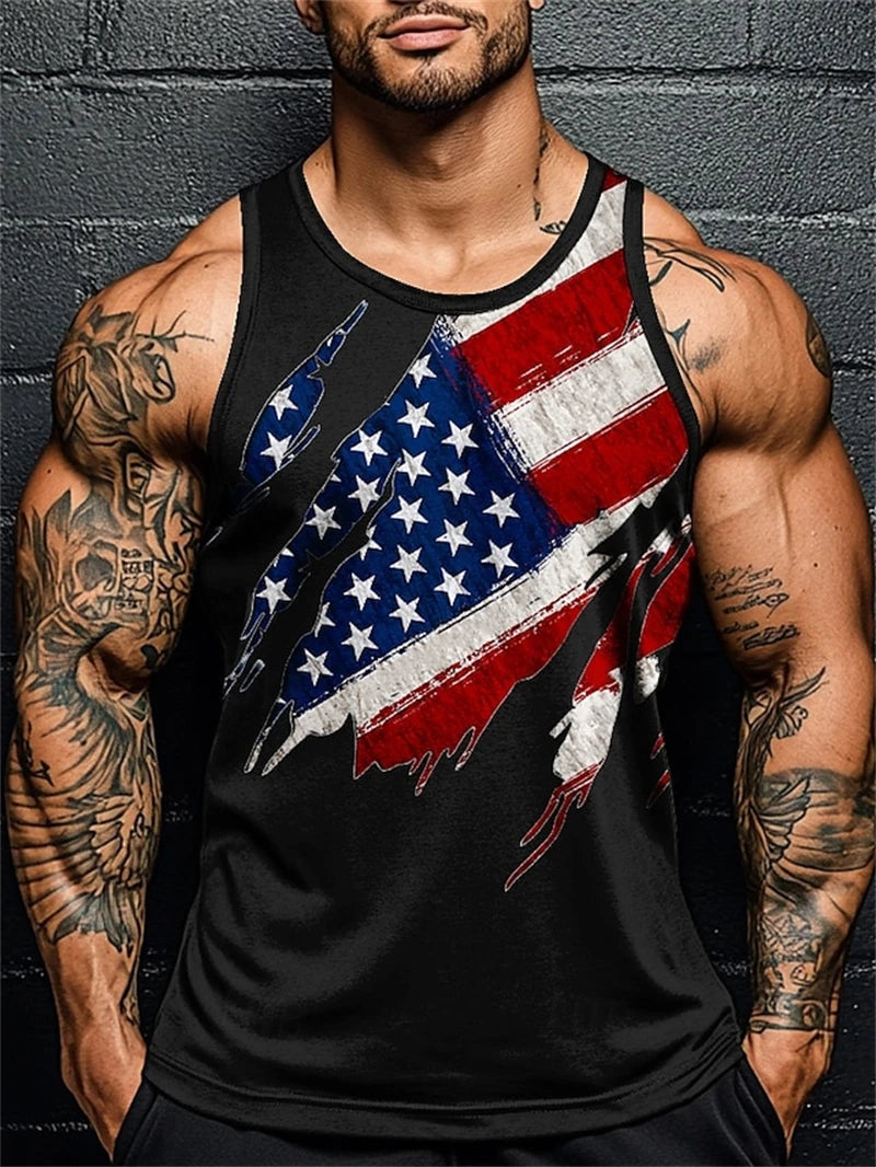 Camiseta de Tirantes "American Pride"