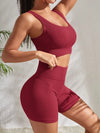 Set Deportivo 2 Piezas (Top y pantalones cortos) para fitness