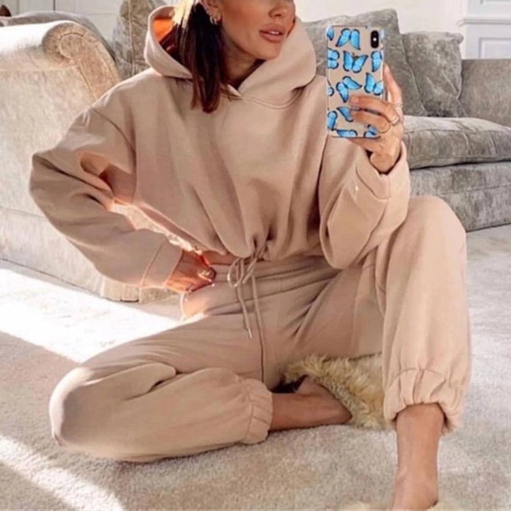 Sudadera Oversized con Capucha y Pantalones PBL SPORT