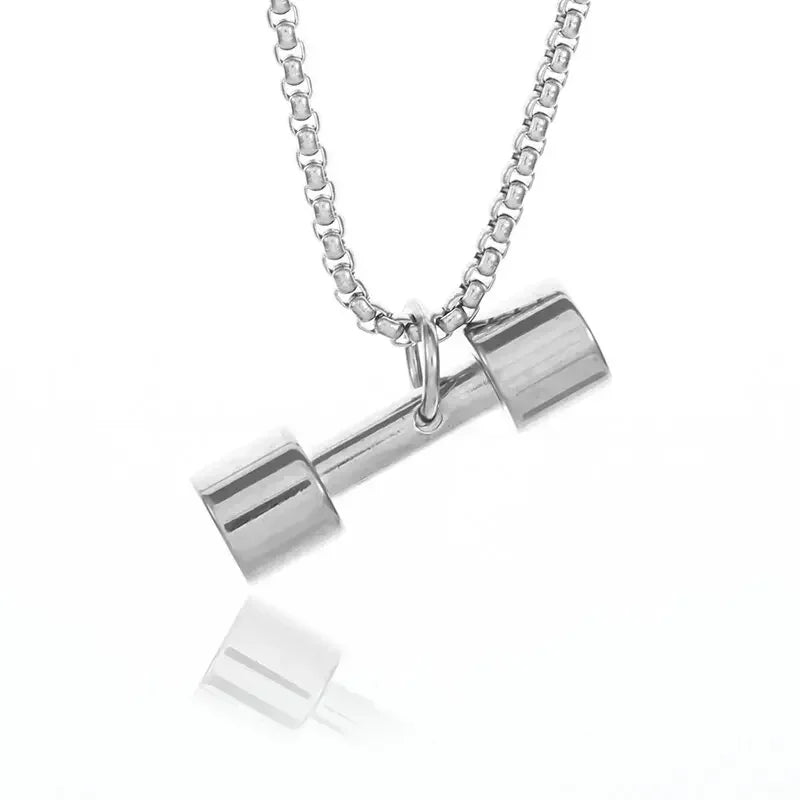 Collar de Acero de Titanio "Dumbbell"