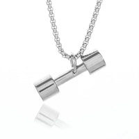 Collar de Acero de Titanio "Dumbbell"