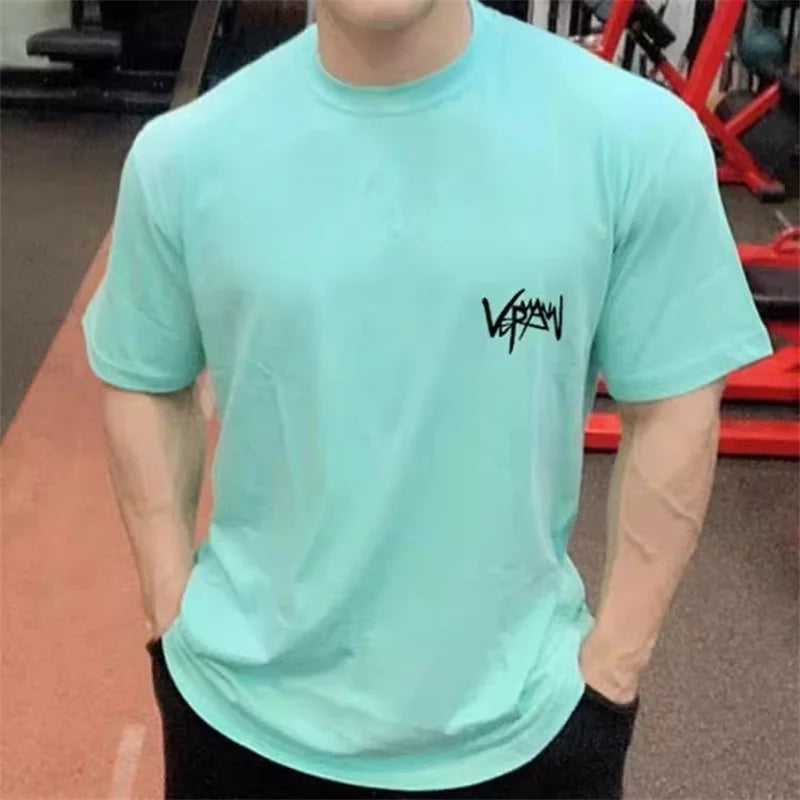 Camiseta Alpha Performance – Edición Iron Strength y Oversize gimnasio