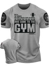 Camiseta 3D Printed Recover Fully Workout