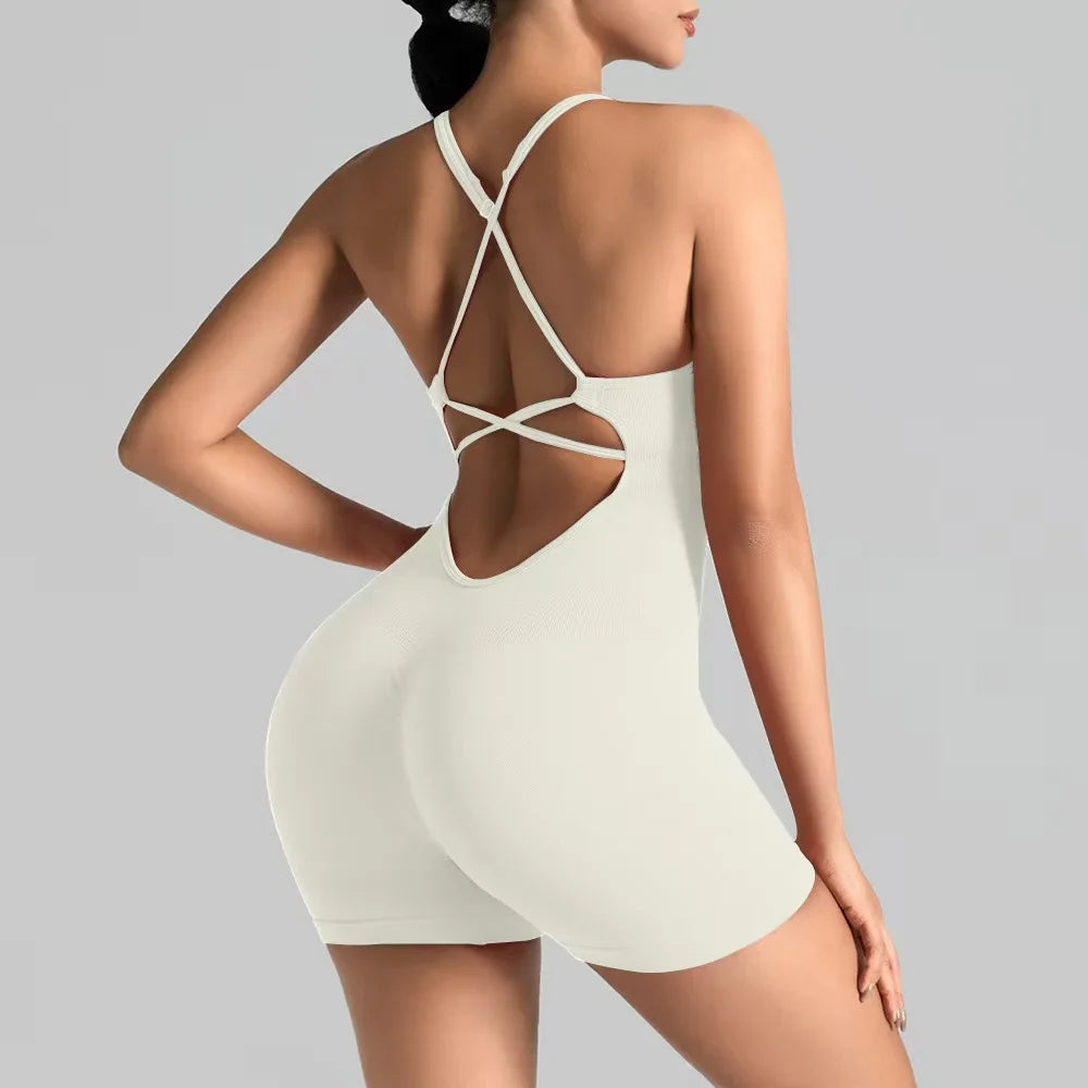 Mono Deportivo de Alto Rendimiento Bodysuit "Flow"