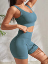 Set Deportivo 2 Piezas (Top y pantalones cortos) para fitness