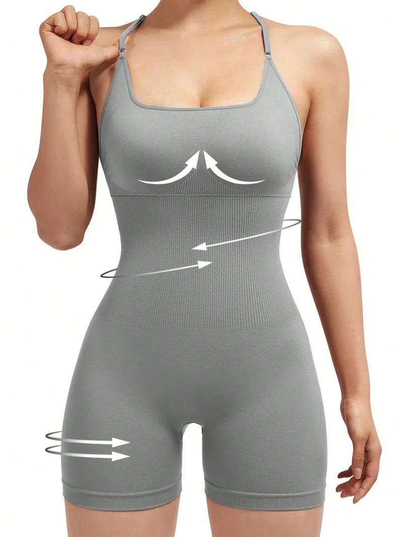 Mono Corto Ajustable con Espalda Cruzada "Infinity"