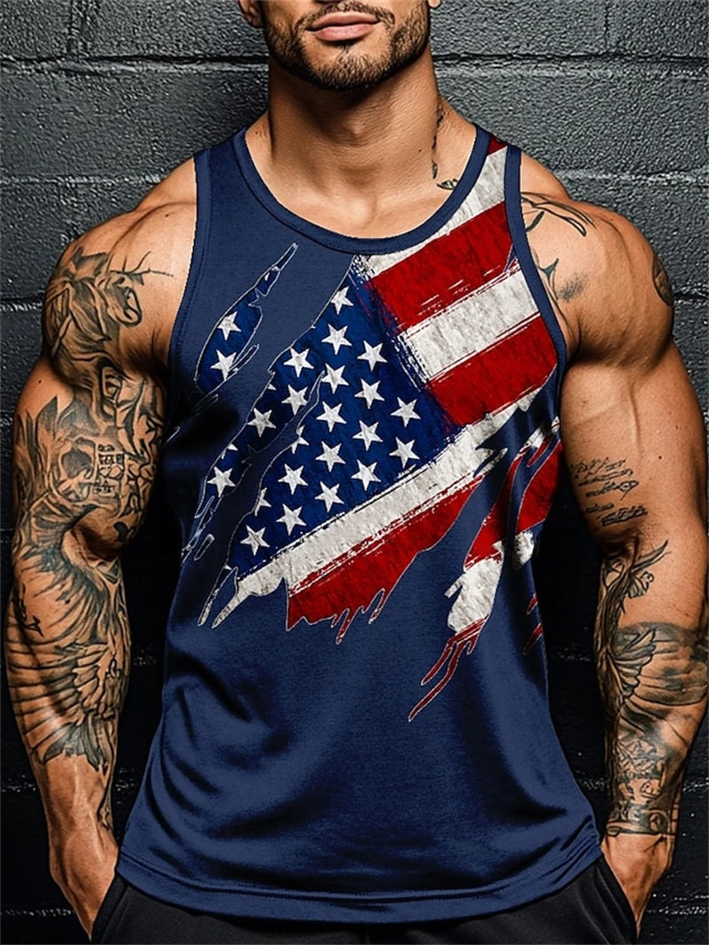 Camiseta de Tirantes "American Pride"