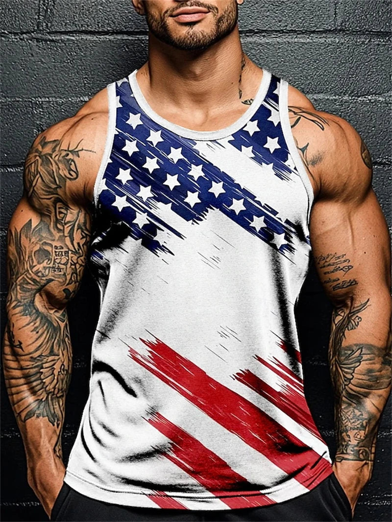 Camiseta de Tirantes "American Pride"