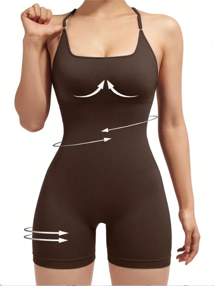 Mono Corto Ajustable con Espalda Cruzada "Infinity"