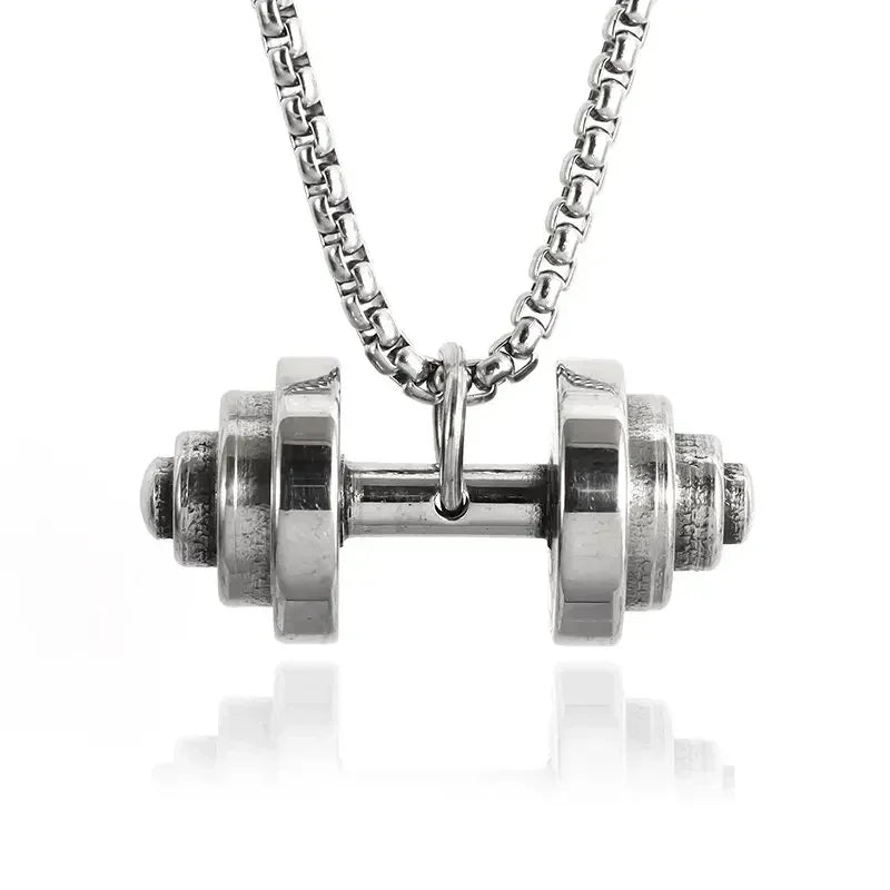 Collar de Acero de Titanio "Dumbbell"