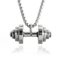 Collar de Acero de Titanio "Dumbbell"