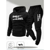 Conjunto Deportivo Diesel 1978 – Sudadera con Capucha + Jogger Hombre (Gris)