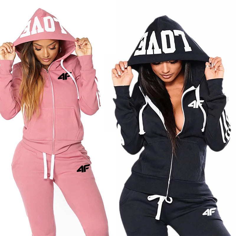 Conjunto de Chaqueta con Capucha y Pantalones PBL deporte