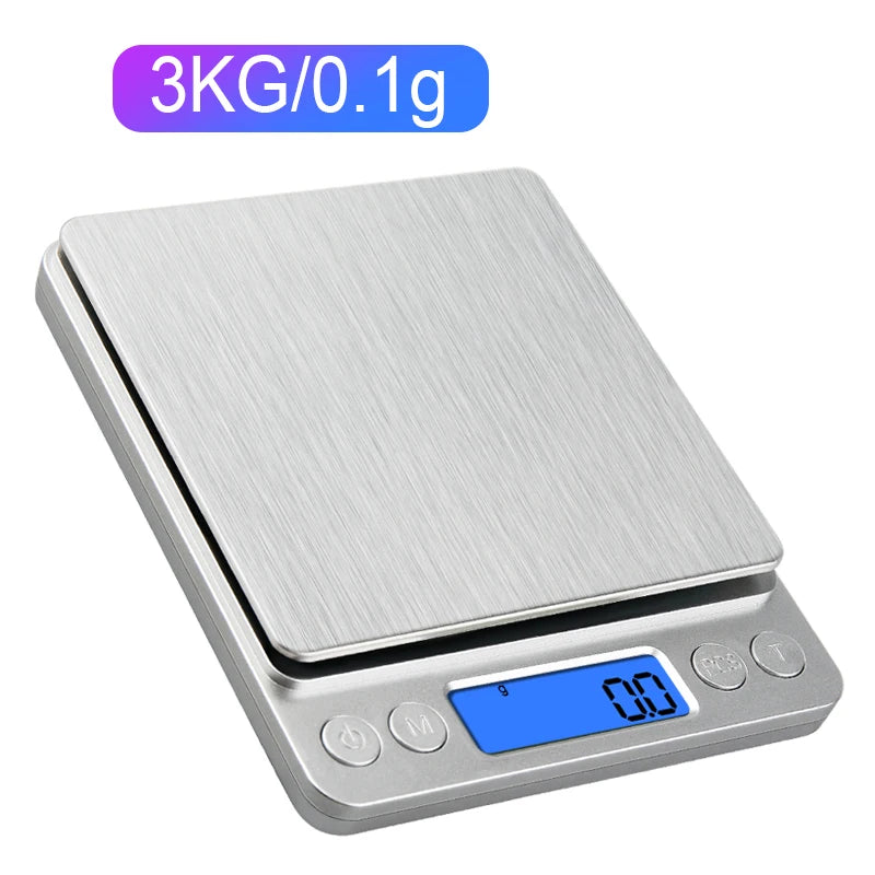 Báscula Digital alimentacion LCD