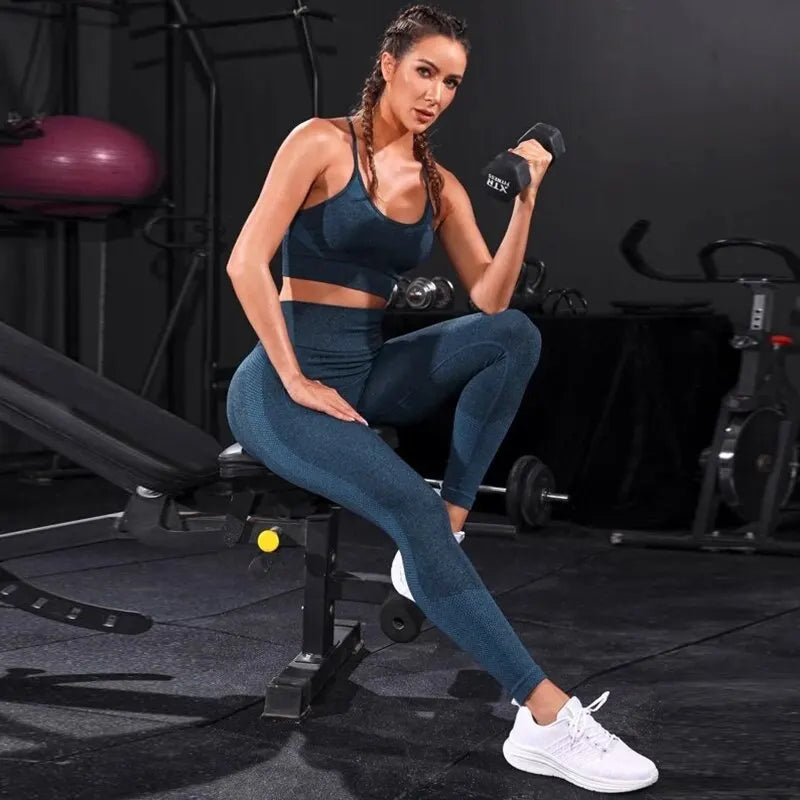 Conjunto de 2 piezas de chándal para mujer