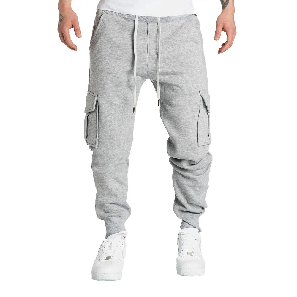 Mens pantalones de chándal Straight Fit joggers