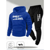 Conjunto Deportivo Diesel 1978 – Sudadera con Capucha + Jogger Hombre (Gris)