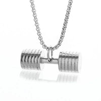 Collar de Acero de Titanio "Dumbbell"