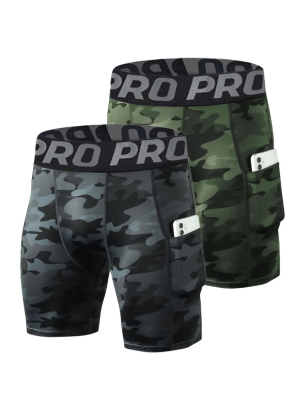 Pantalones Cortos de Compresión Hombre PBL SPORT