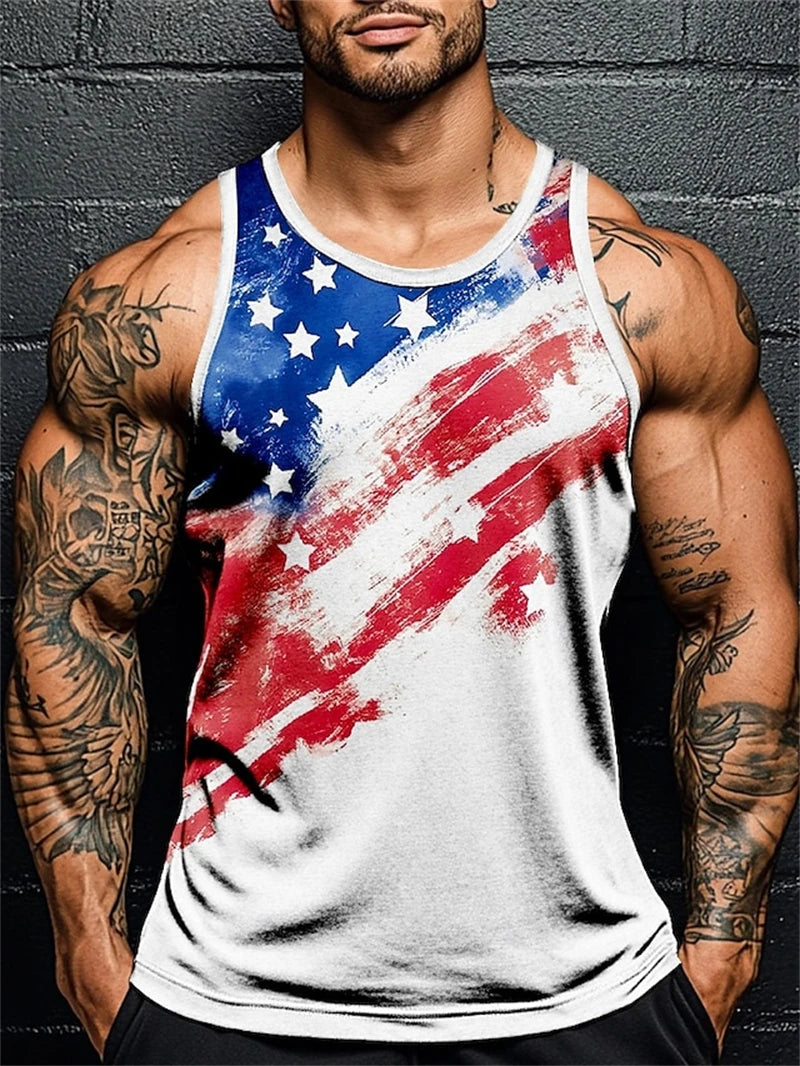 Camiseta de Tirantes "American Pride"