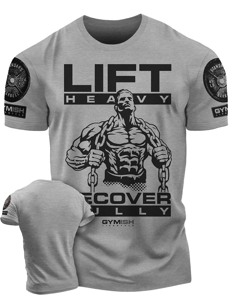 Camiseta 3D Printed Recover Fully Workout