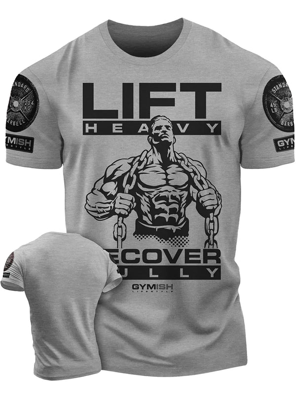 Camiseta 3D Printed Recover Fully Workout