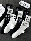 Pack 10 Pares de Calcetines Deportivos Hombre – Diseño Graffiti Ghost Face