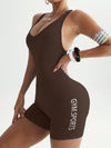 Conjunto Premium de Top Backless y pantalones cortos de Talle Alto