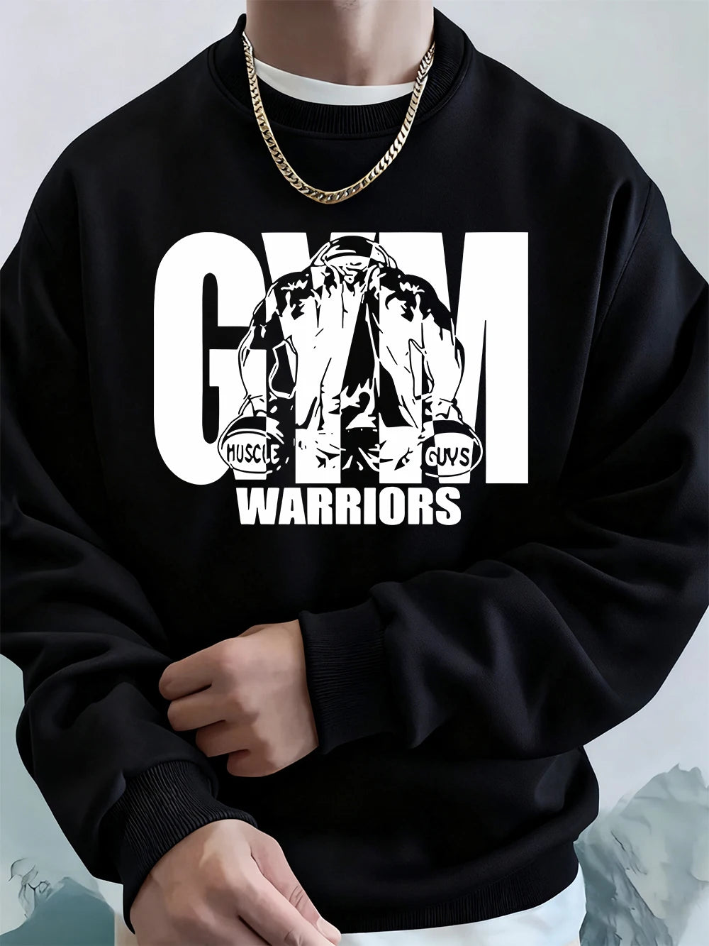 Sudadera Gym Warriors "Muscle Guys"