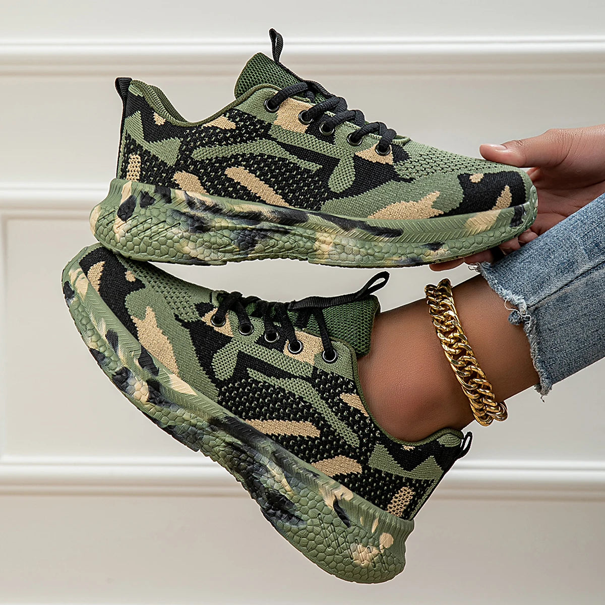 Zapatillas PBL SPORT "Camo-Mesh"