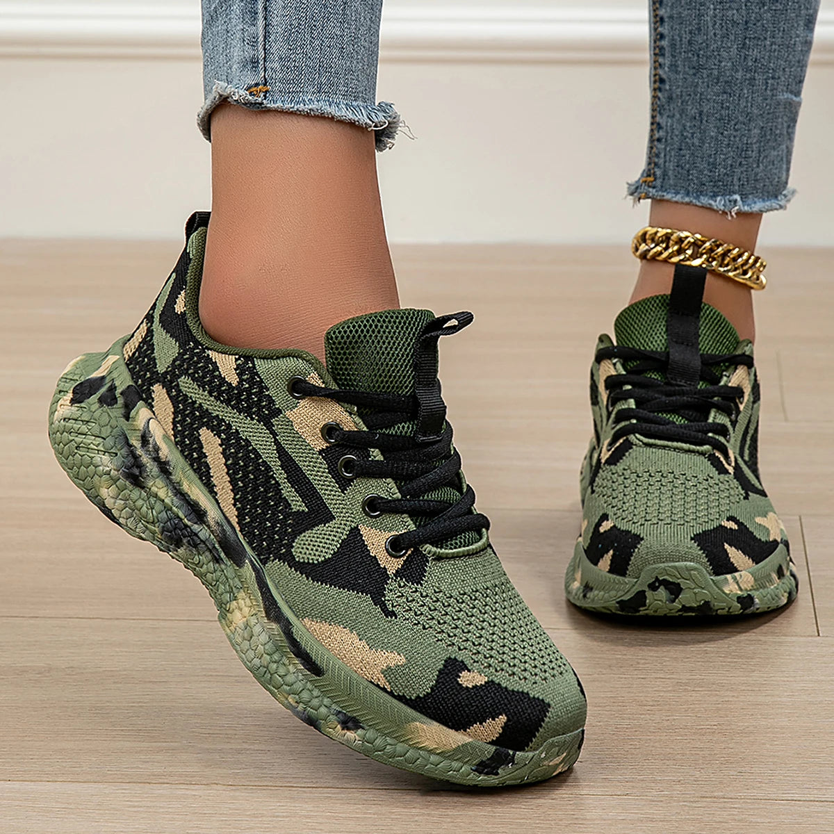 Zapatillas PBL SPORT "Camo-Mesh"