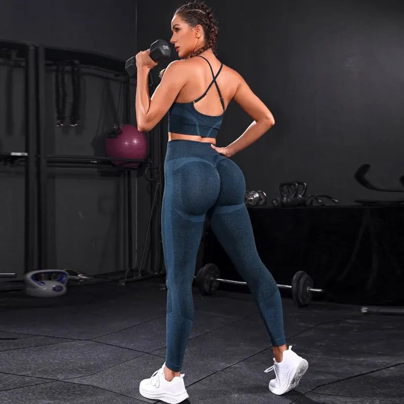Conjunto de 2 piezas de chándal para mujer