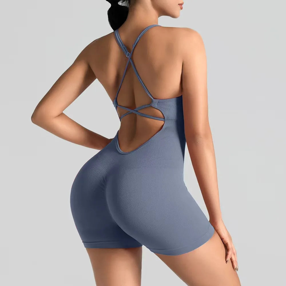 Mono Deportivo de Alto Rendimiento Bodysuit "Flow"