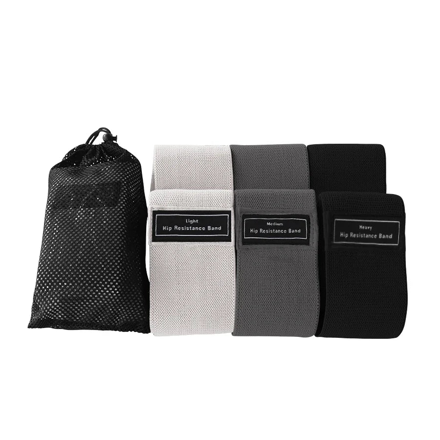 Bandas de Resistencia de Tela Antideslizantes de Alta Intensidad"