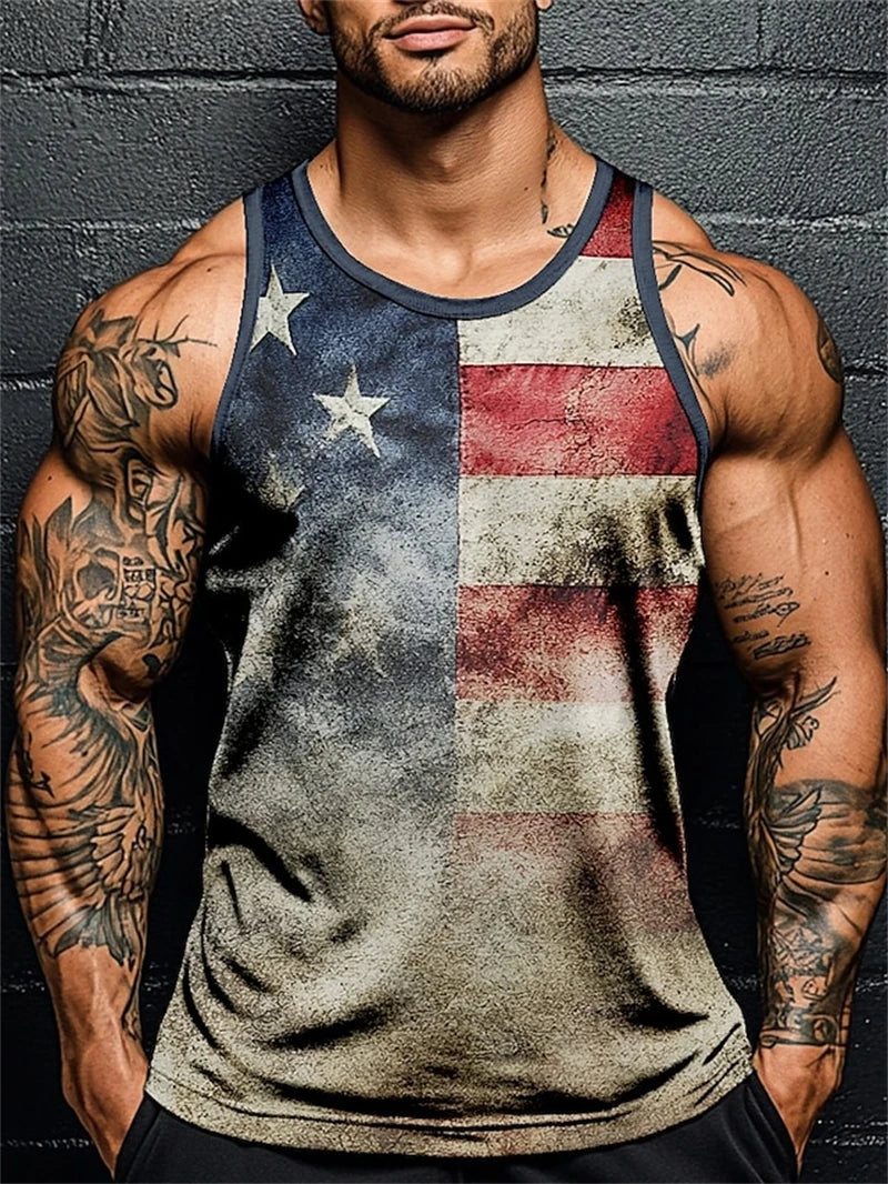 Camiseta de Tirantes "American Pride"