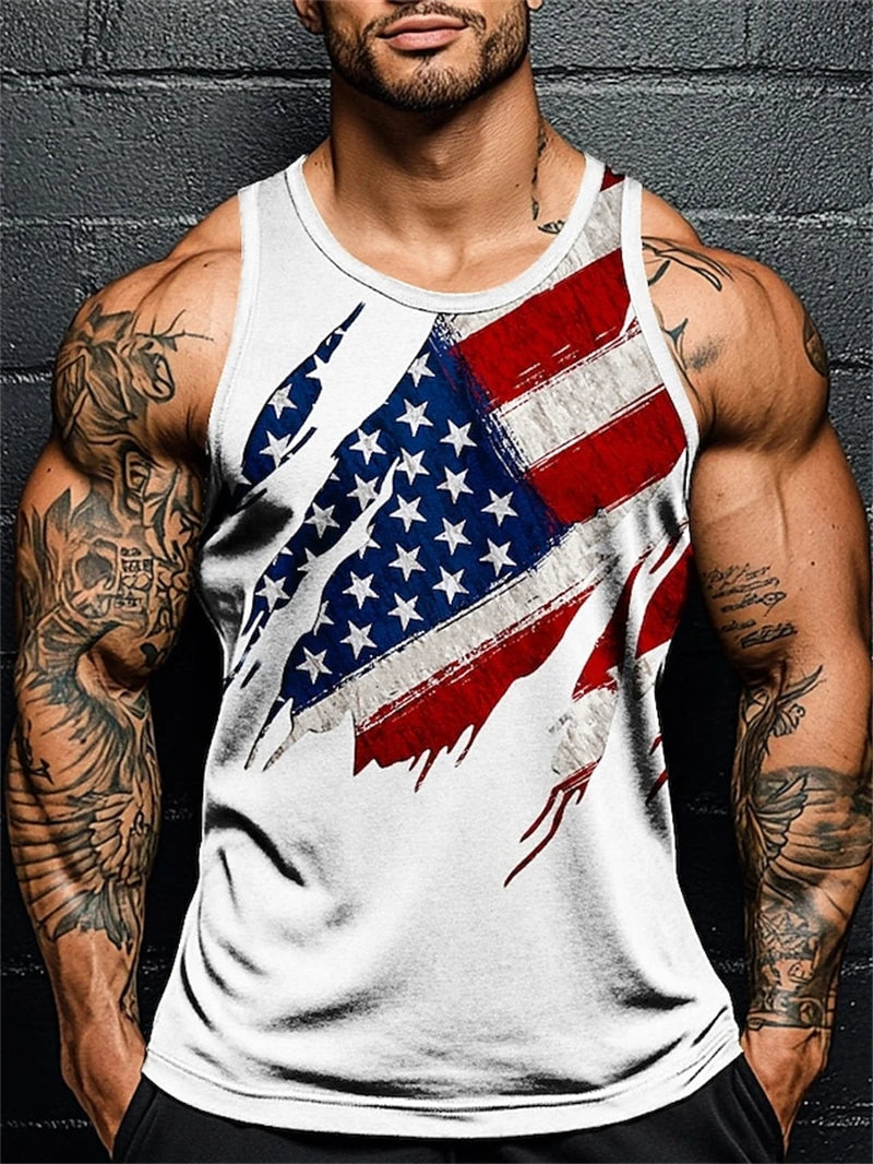 Camiseta de Tirantes "American Pride"