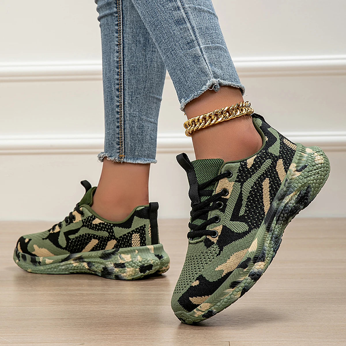 Zapatillas PBL SPORT "Camo-Mesh"