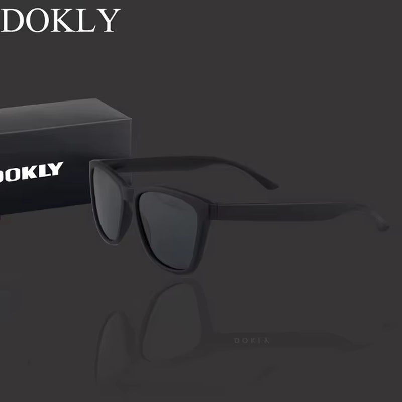 Real Polaroized Sunglasses Hombre and Mujer Polarized Sunglasses Cuadrado Sun Glasses Eyewear Oculos De Sol