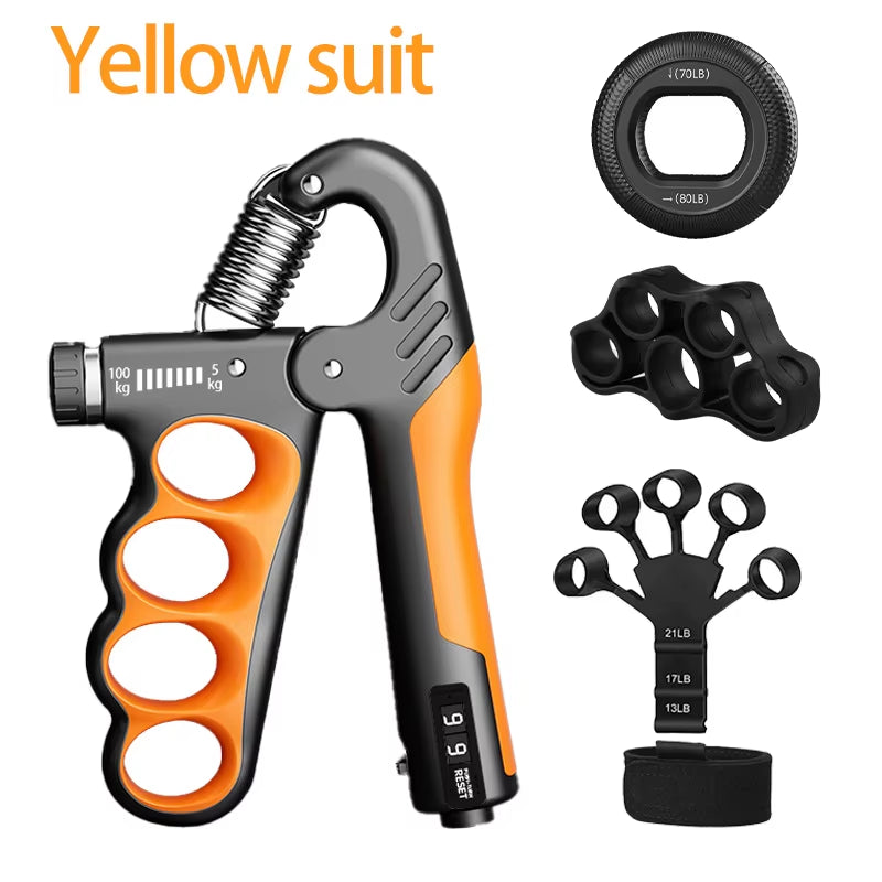 5-60/100/150KgGrip Strength gimnasio Wrist Expander Hand Strengthener ajustable muscular Recovery fitness Hand Strength ejercicio