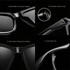 Real Polaroized Sunglasses Hombre and Mujer Polarized Sunglasses Cuadrado Sun Glasses Eyewear Oculos De Sol