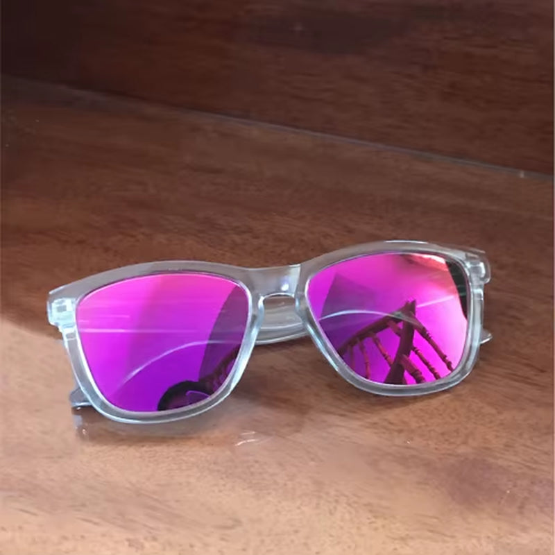 Real Polaroized Sunglasses Hombre and Mujer Polarized Sunglasses Cuadrado Sun Glasses Eyewear Oculos De Sol